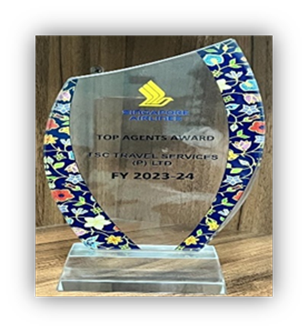 Top Agents Awards FY 2023-24 from Singapore Airlines
